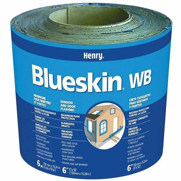 Henry Blueskin Wthr Barrier 6inx50ft BH200WB4578